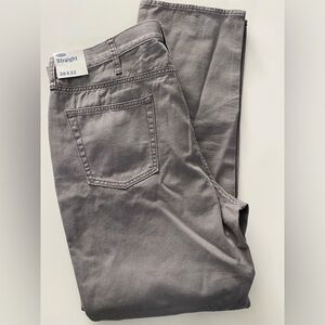 Gray Straight Leg Pants Size 38x32